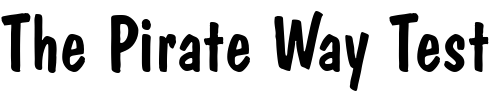 Font : HW-Dom-Casual-BT Custom Text : The Pirate Way Test your own text here Click to download or to view this font on a tshirt that can be custom printed in Bali