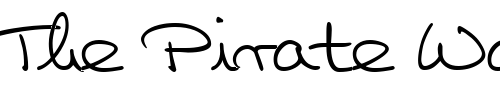 Font : HW-Hilly-DB Custom Text : The Pirate Way Test your own text here Click to download or to view this font on a tshirt that can be custom printed in Bali