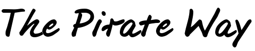 Font : HW-Jesco3-DB Custom Text : The Pirate Way Test your own text here Click to download or to view this font on a tshirt that can be custom printed in Bali