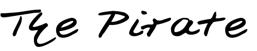 Font : HW-Jesco7-DB Custom Text : The Pirate Way Test your own text here Click to download or to view this font on a tshirt that can be custom printed in Bali