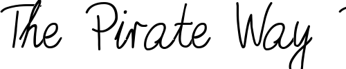 Font : HW-Marbo-DB Custom Text : The Pirate Way Test your own text here Click to download or to view this font on a tshirt that can be custom printed in Bali