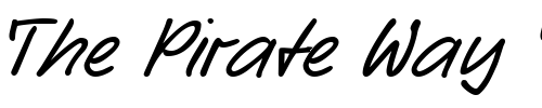 Font : HW-Sarx-DB Custom Text : The Pirate Way Test your own text here Click to download or to view this font on a tshirt that can be custom printed in Bali