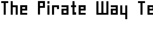 Font : HYShortSamul-Medium Custom Text : The Pirate Way Test your own text here Click to download or to view this font on a tshirt that can be custom printed in Bali