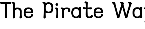 Font : HYTaJa-Medium Custom Text : The Pirate Way Test your own text here Click to download or to view this font on a tshirt that can be custom printed in Bali