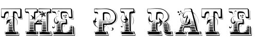 Font : Holtzschue-Regular Custom Text : The Pirate Way Test your own text here Click to download or to view this font on a tshirt that can be custom printed in Bali