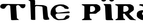 Font : Holy-Empire-Expanded Custom Text : The Pirate Way Test your own text here Click to download or to view this font on a tshirt that can be custom printed in Bali
