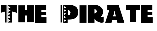 Font : HolyRavioli Custom Text : The Pirate Way Test your own text here Click to download or to view this font on a tshirt that can be custom printed in Bali