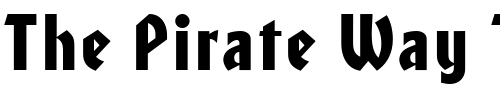 Font : Honcho-Regular Custom Text : The Pirate Way Test your own text here Click to download or to view this font on a tshirt that can be custom printed in Bali