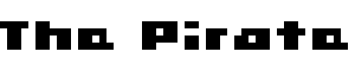 Font : Hooge0465 Custom Text : The Pirate Way Test your own text here Click to download or to view this font on a tshirt that can be custom printed in Bali