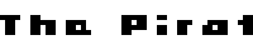 Font : Hooge0466 Custom Text : The Pirate Way Test your own text here Click to download or to view this font on a tshirt that can be custom printed in Bali
