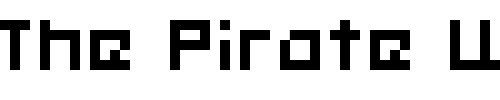 Font : Hooge0555 Custom Text : The Pirate Way Test your own text here Click to download or to view this font on a tshirt that can be custom printed in Bali