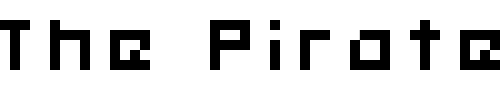 Font : Hooge0556 Custom Text : The Pirate Way Test your own text here Click to download or to view this font on a tshirt that can be custom printed in Bali