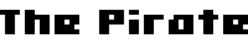 Font : Hooge0565 Custom Text : The Pirate Way Test your own text here Click to download or to view this font on a tshirt that can be custom printed in Bali