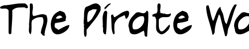 Font : Hooteroll_Jam Custom Text : The Pirate Way Test your own text here Click to download or to view this font on a tshirt that can be custom printed in Bali