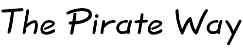 Font : Hopalong-Bold Custom Text : The Pirate Way Test your own text here Click to download or to view this font on a tshirt that can be custom printed in Bali