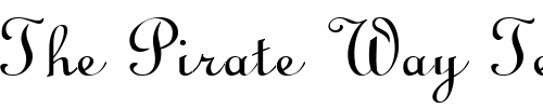 Font : Hope Custom Text : The Pirate Way Test your own text here Click to download or to view this font on a tshirt that can be custom printed in Bali