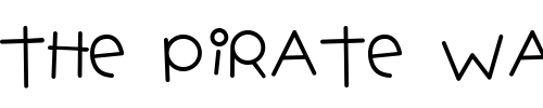 Font : HopscotchPlain Custom Text : The Pirate Way Test your own text here Click to download or to view this font on a tshirt that can be custom printed in Bali