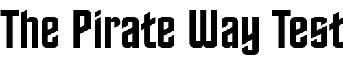 Font : Horizon-BT Custom Text : The Pirate Way Test your own text here Click to download or to view this font on a tshirt that can be custom printed in Bali