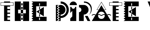 Font : HotSpotCapsSSK Custom Text : The Pirate Way Test your own text here Click to download or to view this font on a tshirt that can be custom printed in Bali