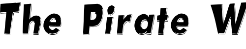 Font : Hotplate-sRB Custom Text : The Pirate Way Test your own text here Click to download or to view this font on a tshirt that can be custom printed in Bali