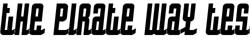 Font : Hotrod Custom Text : The Pirate Way Test your own text here Click to download or to view this font on a tshirt that can be custom printed in Bali