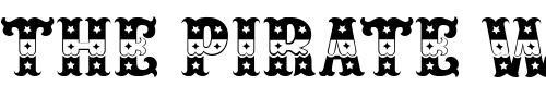 Font : Houdini-Regular Custom Text : The Pirate Way Test your own text here Click to download or to view this font on a tshirt that can be custom printed in Bali