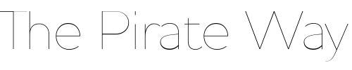 Font : HouschkaAltThin Custom Text : The Pirate Way Test your own text here Click to download or to view this font on a tshirt that can be custom printed in Bali