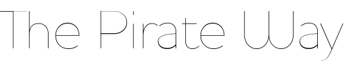 Font : HouschkaThin Custom Text : The Pirate Way Test your own text here Click to download or to view this font on a tshirt that can be custom printed in Bali