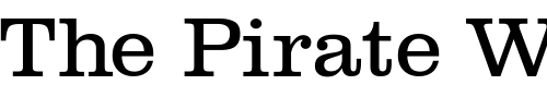 Font : Howard-Light Custom Text : The Pirate Way Test your own text here Click to download or to view this font on a tshirt that can be custom printed in Bali
