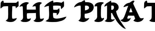 Font : Hubbard-Demo Custom Text : The Pirate Way Test your own text here Click to download or to view this font on a tshirt that can be custom printed in Bali