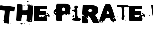 Font : Hullunkruunu Custom Text : The Pirate Way Test your own text here Click to download or to view this font on a tshirt that can be custom printed in Bali
