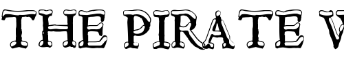 Font : Hultog-Snowdrift Custom Text : The Pirate Way Test your own text here Click to download or to view this font on a tshirt that can be custom printed in Bali