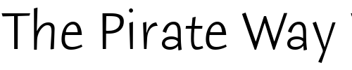 Font : Humana-Sans-ITC-Light Custom Text : The Pirate Way Test your own text here Click to download or to view this font on a tshirt that can be custom printed in Bali
