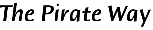 Font : Humana-Sans-Md-ITC-TT-MediumIta Custom Text : The Pirate Way Test your own text here Click to download or to view this font on a tshirt that can be custom printed in Bali