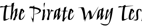 Font : Humana-Script-ITC-Medium Custom Text : The Pirate Way Test your own text here Click to download or to view this font on a tshirt that can be custom printed in Bali