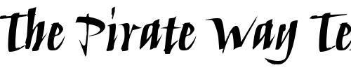 Font : Humana-Script-ITC-TT-Bold Custom Text : The Pirate Way Test your own text here Click to download or to view this font on a tshirt that can be custom printed in Bali