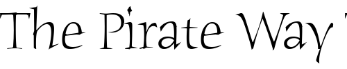 Font : Humana-Serif-ITC-TT-Light Custom Text : The Pirate Way Test your own text here Click to download or to view this font on a tshirt that can be custom printed in Bali