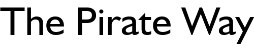 Font : Humanist-521-BT Custom Text : The Pirate Way Test your own text here Click to download or to view this font on a tshirt that can be custom printed in Bali