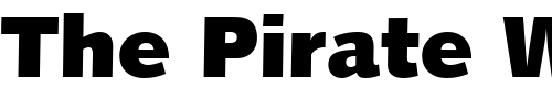 Font : Humanist-531-Ultra-Black-BT Custom Text : The Pirate Way Test your own text here Click to download or to view this font on a tshirt that can be custom printed in Bali