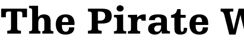 Font : Humanist-Slabserif-712-Black-BT Custom Text : The Pirate Way Test your own text here Click to download or to view this font on a tshirt that can be custom printed in Bali