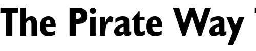 Font : Humanst521-Cn-BT-Bold Custom Text : The Pirate Way Test your own text here Click to download or to view this font on a tshirt that can be custom printed in Bali
