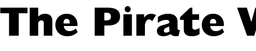 Font : Humanst521-XBd-BT-Extra-Bold Custom Text : The Pirate Way Test your own text here Click to download or to view this font on a tshirt that can be custom printed in Bali