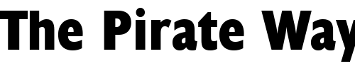 Font : Humanst521-XBdCn-BT-Extra-Bold Custom Text : The Pirate Way Test your own text here Click to download or to view this font on a tshirt that can be custom printed in Bali