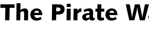 Font : Humanst531-Blk-BT-Black Custom Text : The Pirate Way Test your own text here Click to download or to view this font on a tshirt that can be custom printed in Bali