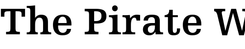 Font : HumstSlab712-BT-Bold Custom Text : The Pirate Way Test your own text here Click to download or to view this font on a tshirt that can be custom printed in Bali