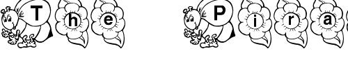 Font : Hunny-s-Bees Custom Text : The Pirate Way Test your own text here Click to download or to view this font on a tshirt that can be custom printed in Bali