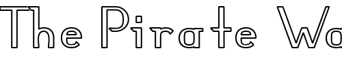 Font : Hunter-Hollow Custom Text : The Pirate Way Test your own text here Click to download or to view this font on a tshirt that can be custom printed in Bali