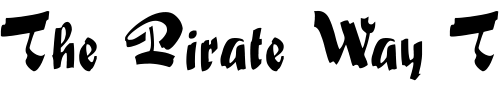 Font : Huntmere-Script Custom Text : The Pirate Way Test your own text here Click to download or to view this font on a tshirt that can be custom printed in Bali