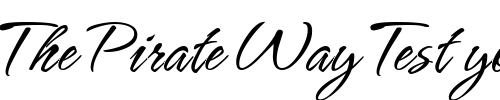 Font : Hurricane Custom Text : The Pirate Way Test your own text here Click to download or to view this font on a tshirt that can be custom printed in Bali