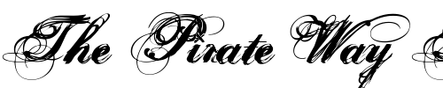 Font : Hurricane-SupaDupaSerif Custom Text : The Pirate Way Test your own text here Click to download or to view this font on a tshirt that can be custom printed in Bali